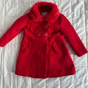 Fur Collar Coat